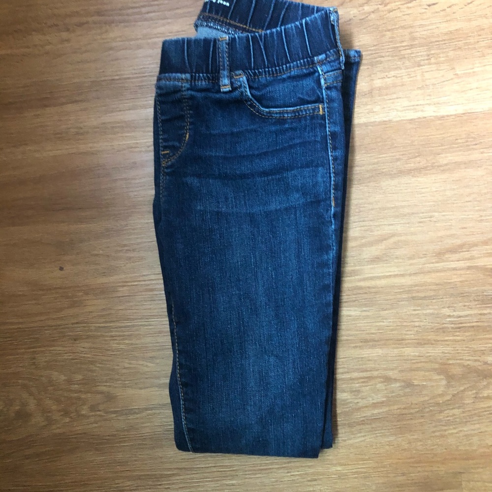 Dark big girl jeans